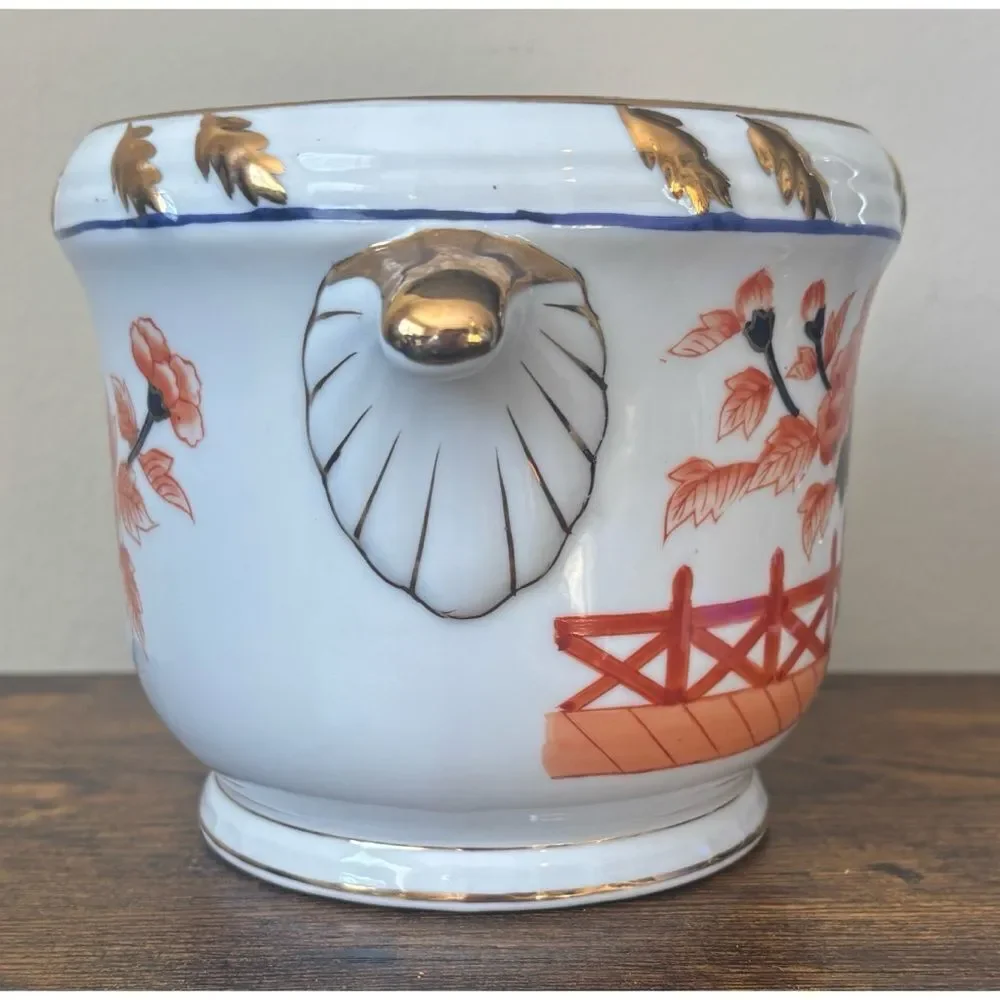 Vintage 1950's Made in Japan Original LJ Porcelain Pot/Planter